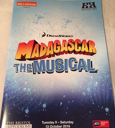 Madagascar The Musical Bristol 2018