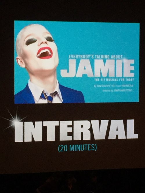 Jamie in the cinema