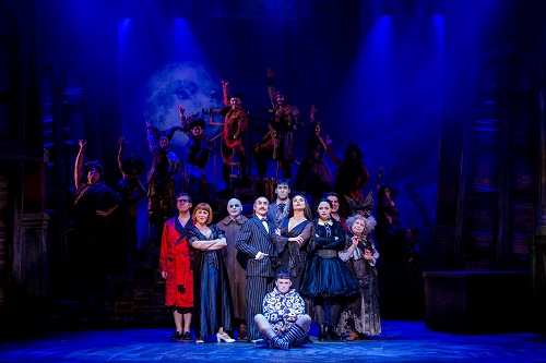 the Addams Family musical Bristol Hippodrome