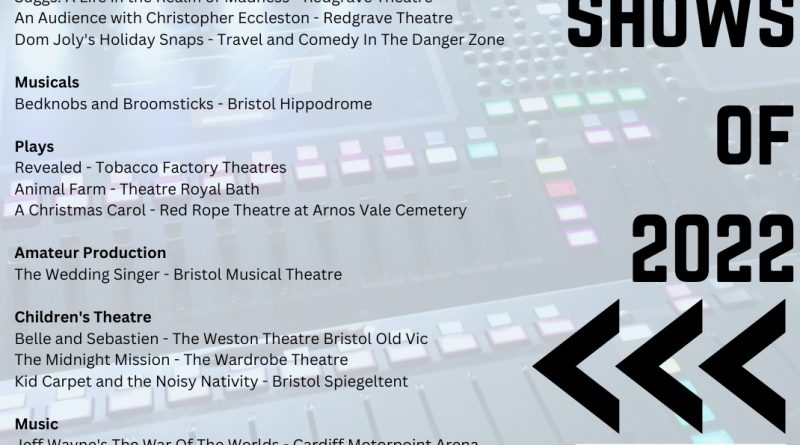 Favourite shows in Bristol this year