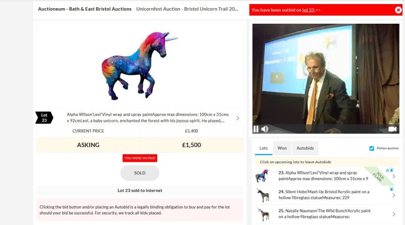 bristol Unicornfest Auction