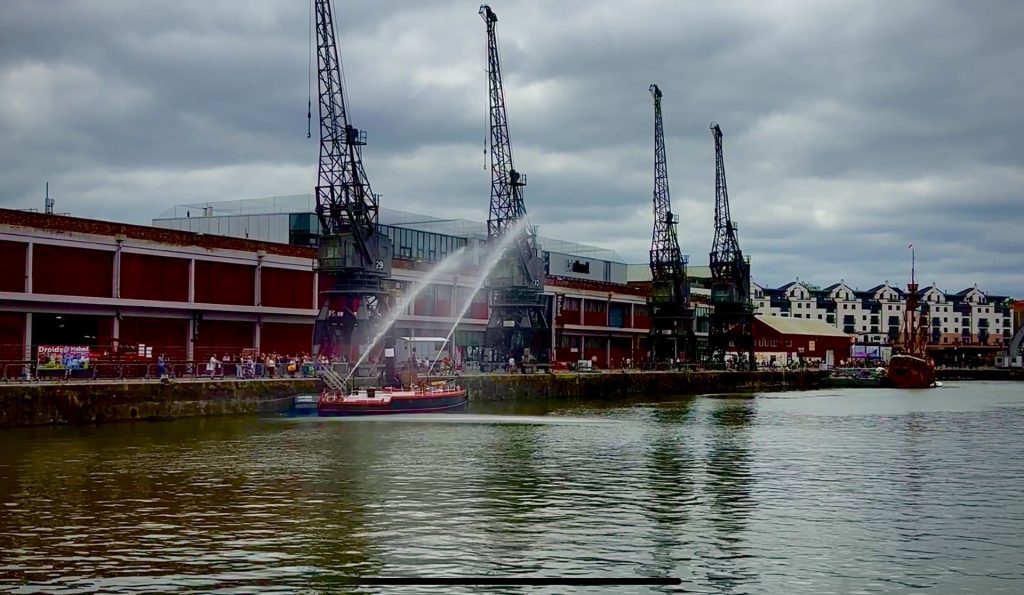Pyronaut 90th Birthday Bristol Harbourside