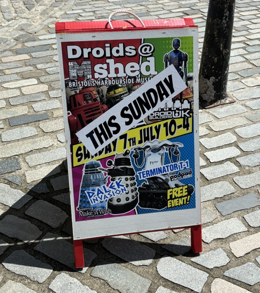 Droids at M Shed Bristol