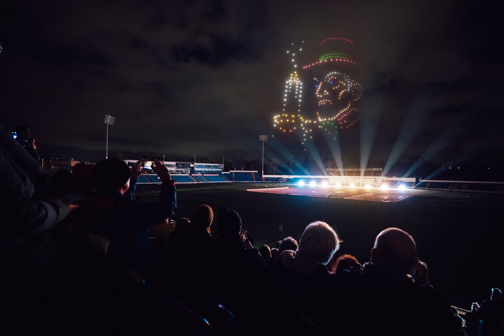 Bristol Drone Show A Christmas Carol
