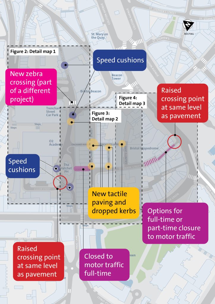Bristol City Council consultation on Denmark Street Access to Bristol Hippodrome
