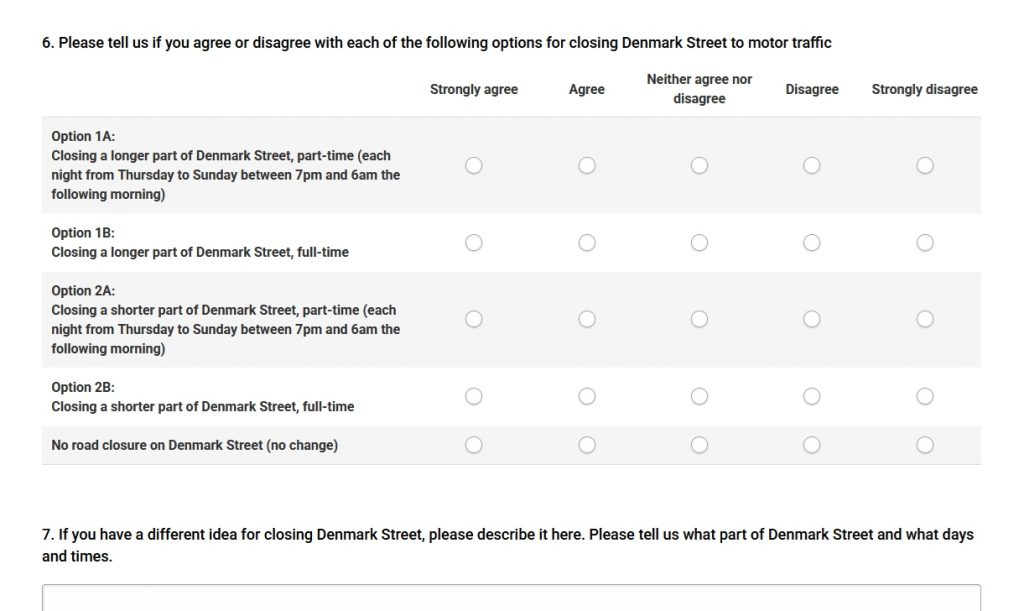 Bristol City Council consultation on Denmark Street Access to Bristol Hippodrome