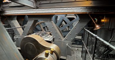 SS Great Britain Engine working and in Operation as well as the working model in the Dry Dock Museum