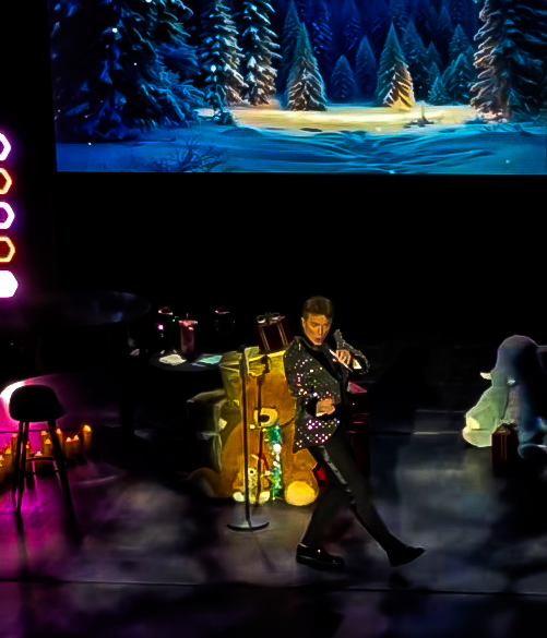 John Barrowman Camp as Christmas