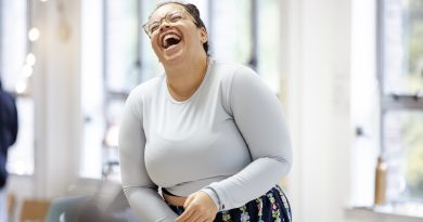 Joyful Rehearsal Shots for Rapunzel: A Hairy Tale at Tobacco Factory Theatres