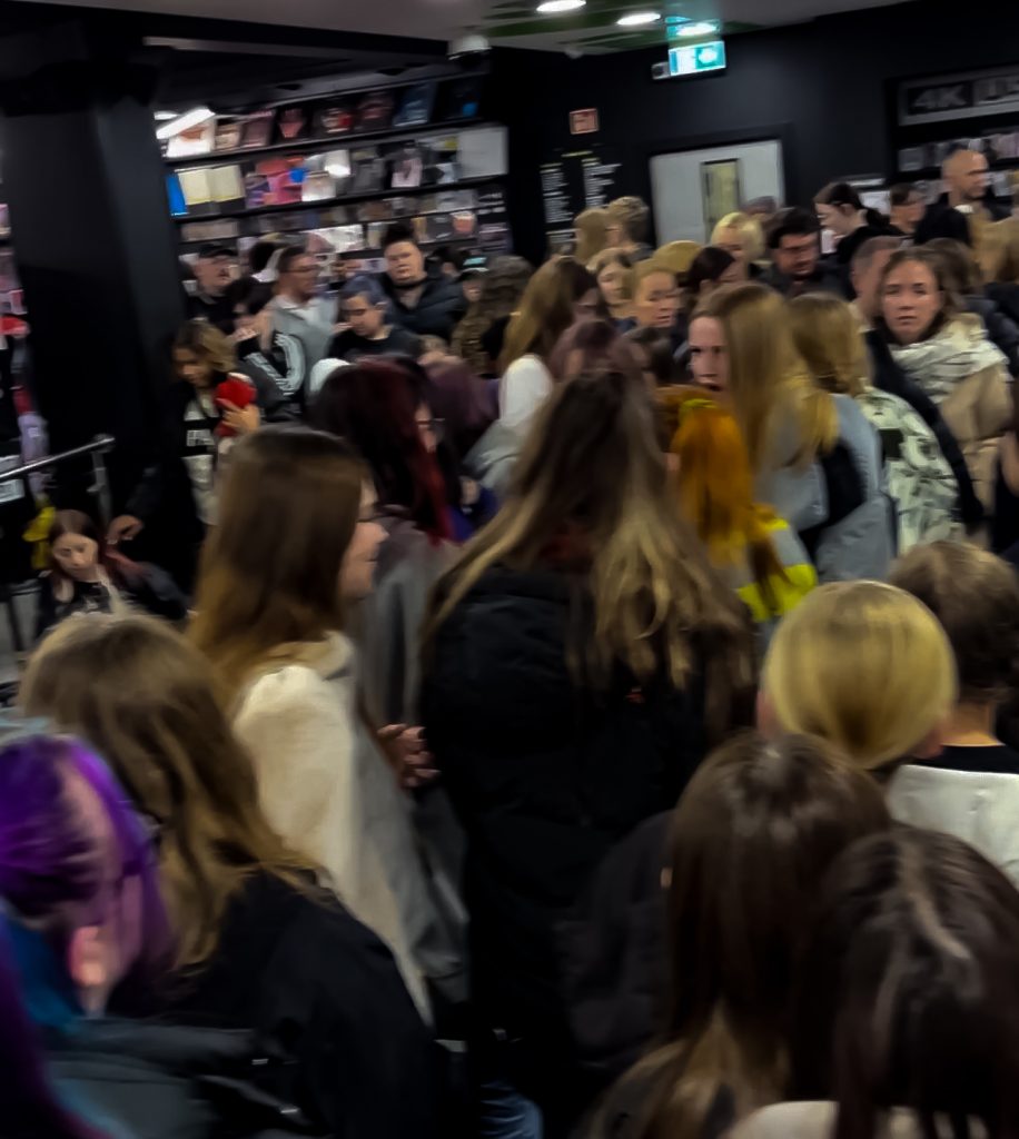 Stray Kids Listening Party Freebies Sadness at Bristol HMV