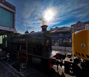 Bristol Steam Train Harbourside