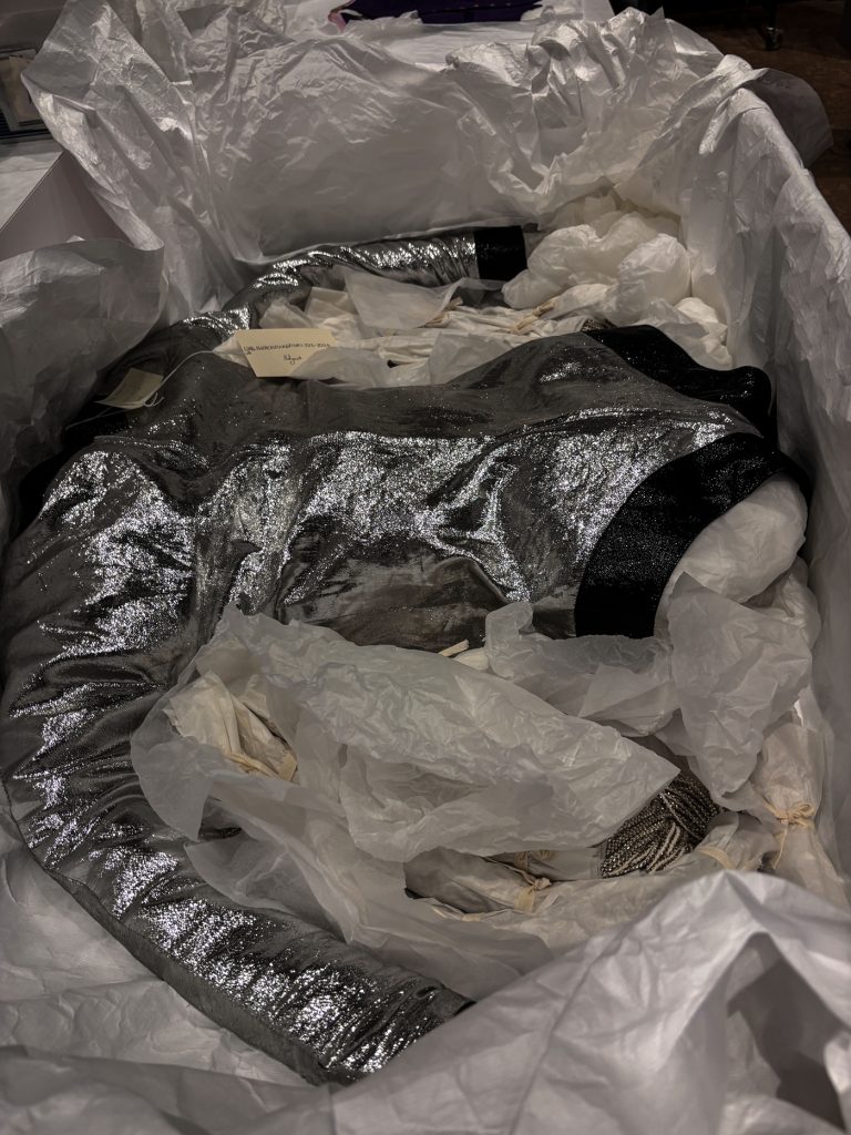 Kansai Yamamoto Silver Suit David Bowie edit