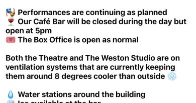Are Bristol Theatres Open In The Heatwave?