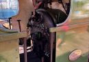 Inside the cab of a steam train - Henbury Bristol Harbourside Railway