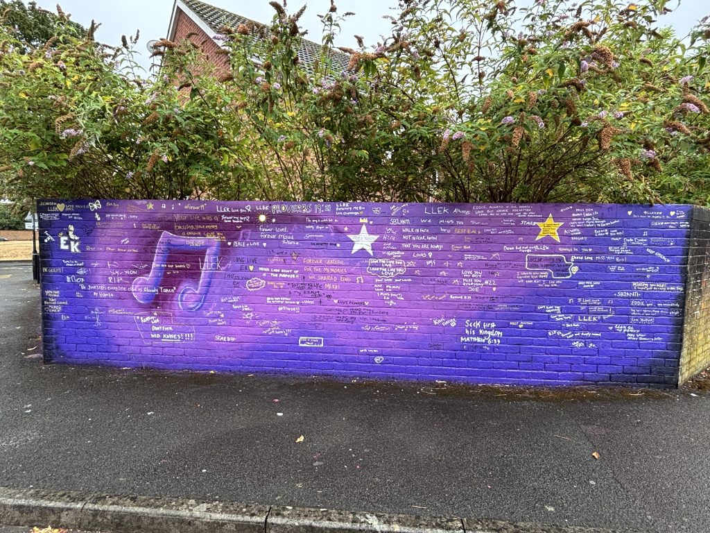 Mural of Eddie King in St Paul’s Bristol