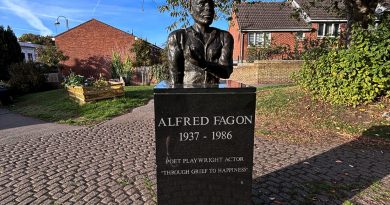 Alfred Fagon Playwright Bristol Statue St Pauls