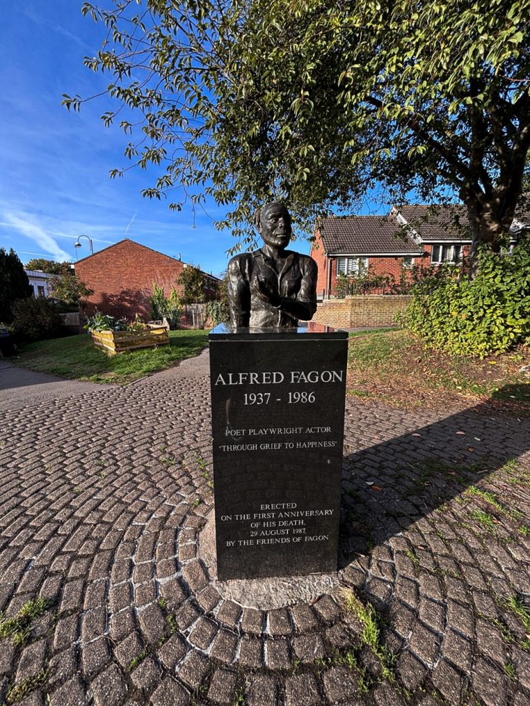 Alfred Fagon Playwright Bristol Statue St Pauls