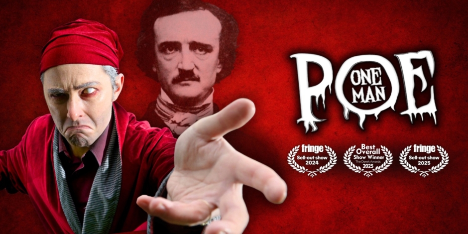 One Man Poe Spielman Theatre