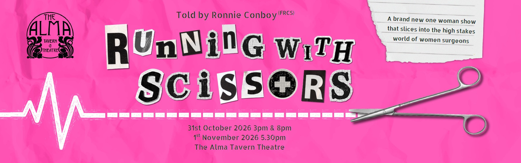 Running With Scissors Alma Tavern Theatre