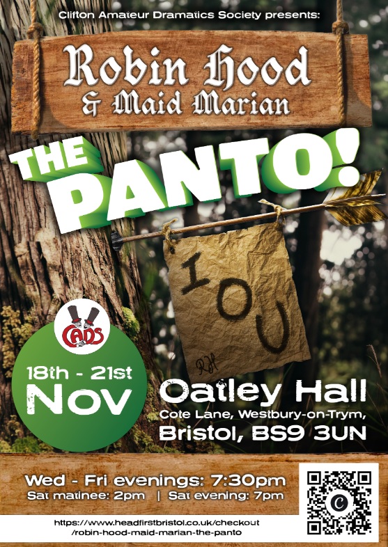Clfton Amateur Dramatics Society Robin Hood and Maid Marion The Panto
